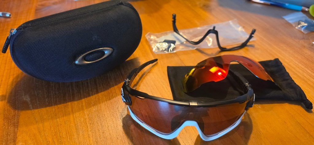 Oakley Jawbreaker met 2 lenzen, Ophalen of Verzenden, Zo goed als nieuw, Overige typen