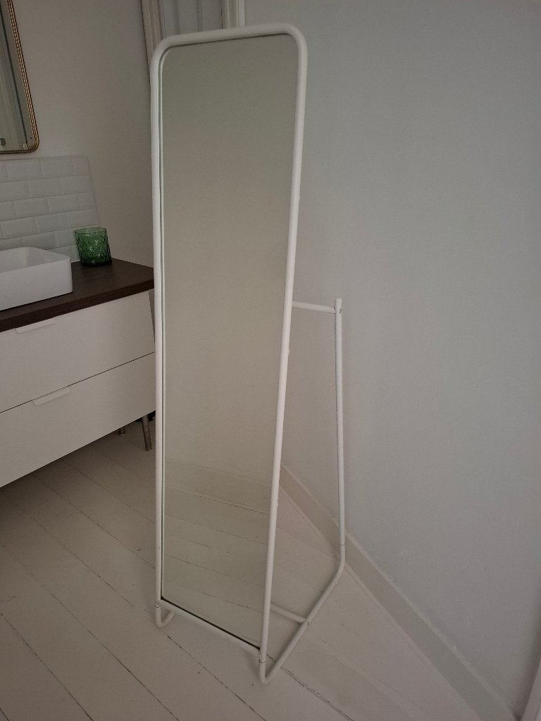 Staande spiegel, Huis en Inrichting, Ophalen, Minder dan 50 cm, Gebruikt, 100 tot 150 cm