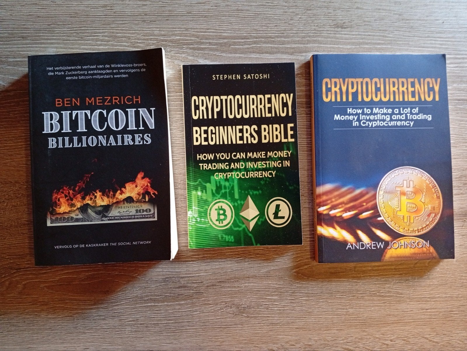 Crypto Boekenpakket (3 stuks) - Bitcoin & Trading, Boeken, Ophalen