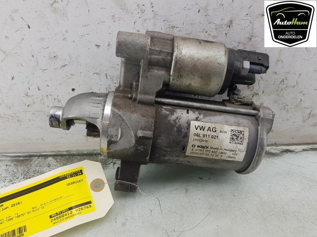 DÉMARREUR A4 Avant (B9) (|0001172402|06L911021|6L911021X|), Robert Bosch AG, Audi, Utilisé, Robert-Bosch-Allee 1
74232  Abstatt, DE