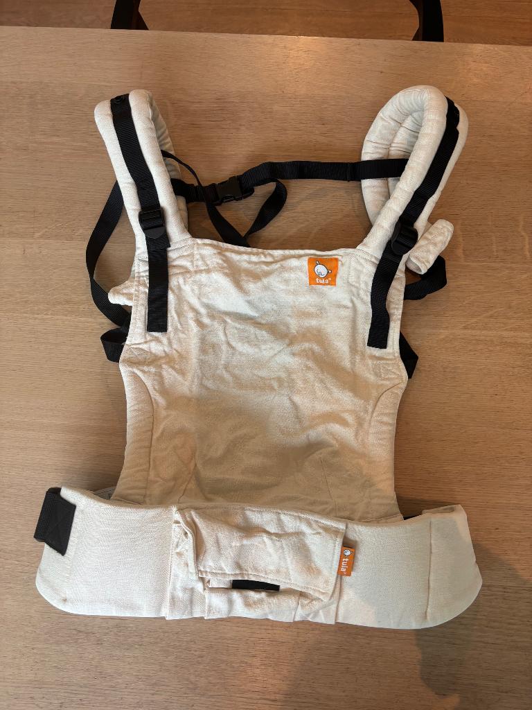 Porte-bébé Tula Free to Grow Linen Dove, Autres marques, Porte-bébé, Comme neuf, Enlèvement