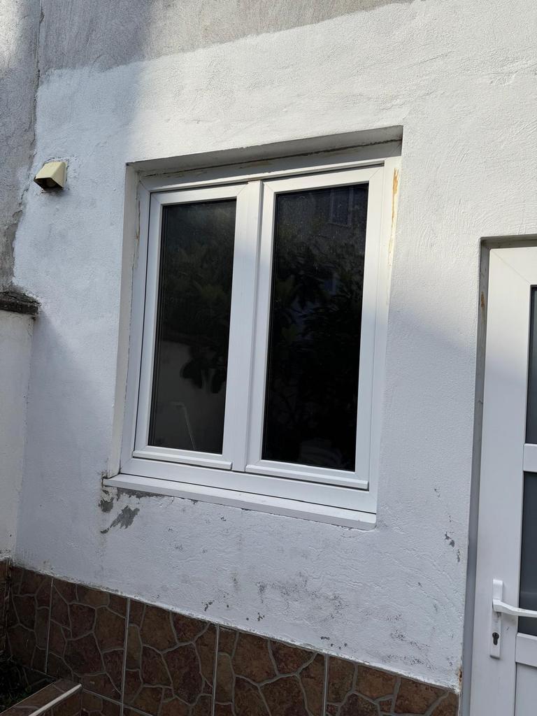 Witte raam, Gebruikt, Raamkozijn, Aluminium, Inclusief glas