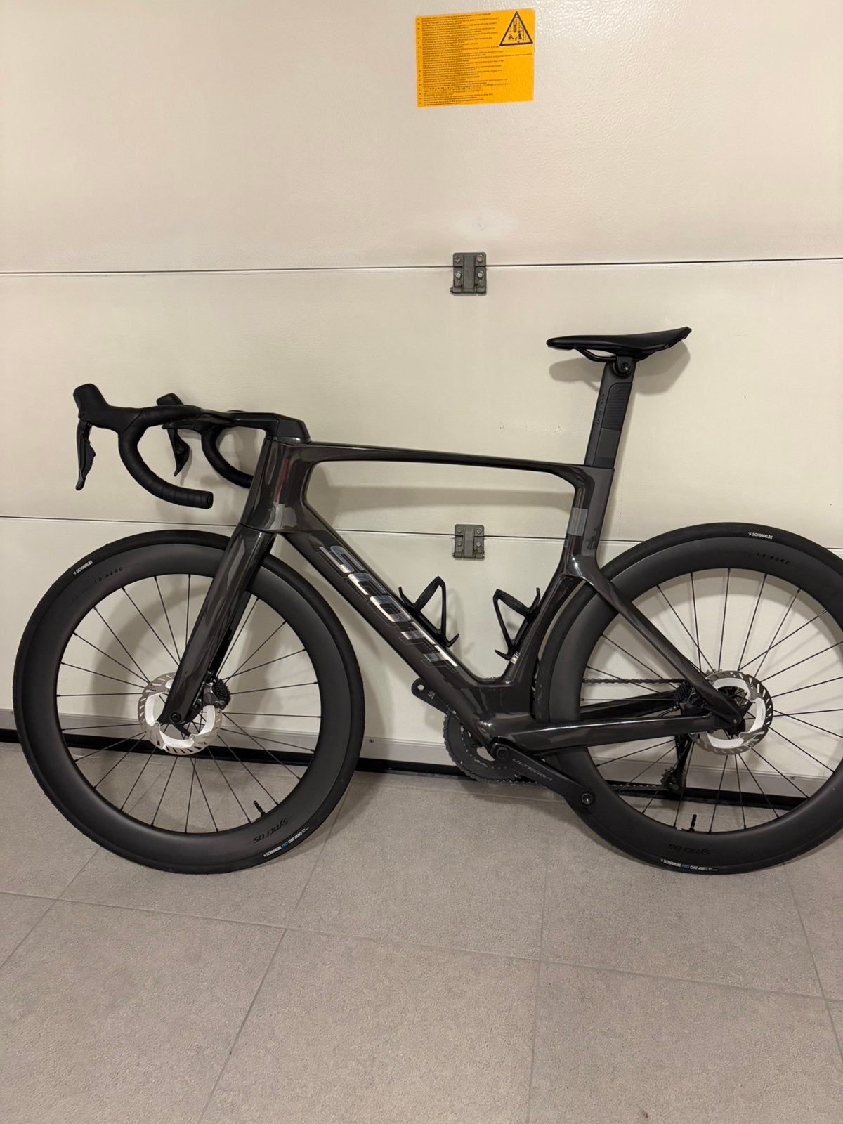 Koersfiets scott foil, Fietsen en Brommers, Ophalen, Zo goed als nieuw