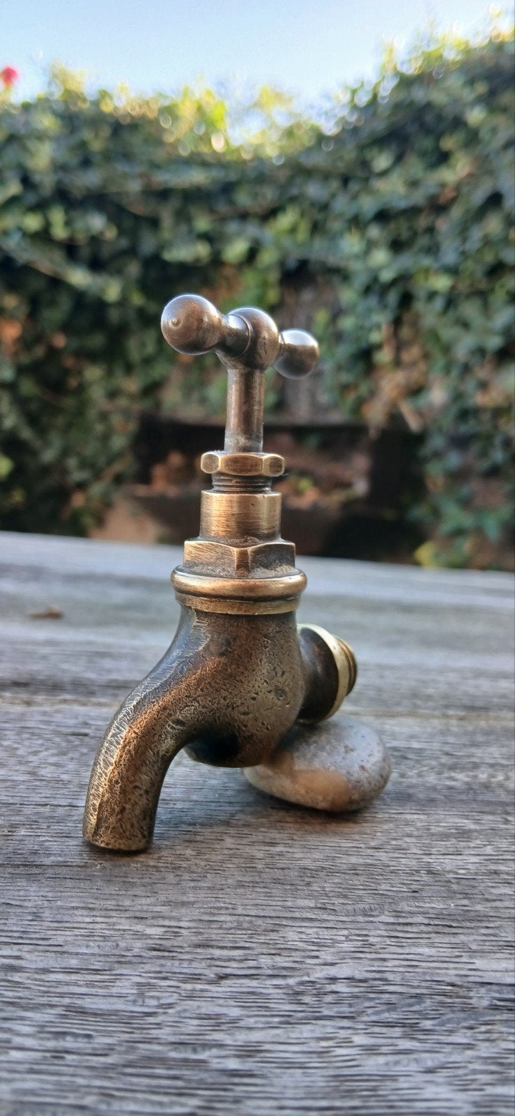 Schattig kraantje !Vintage!, Antiek en Kunst, Ophalen of Verzenden, Koper of Brons