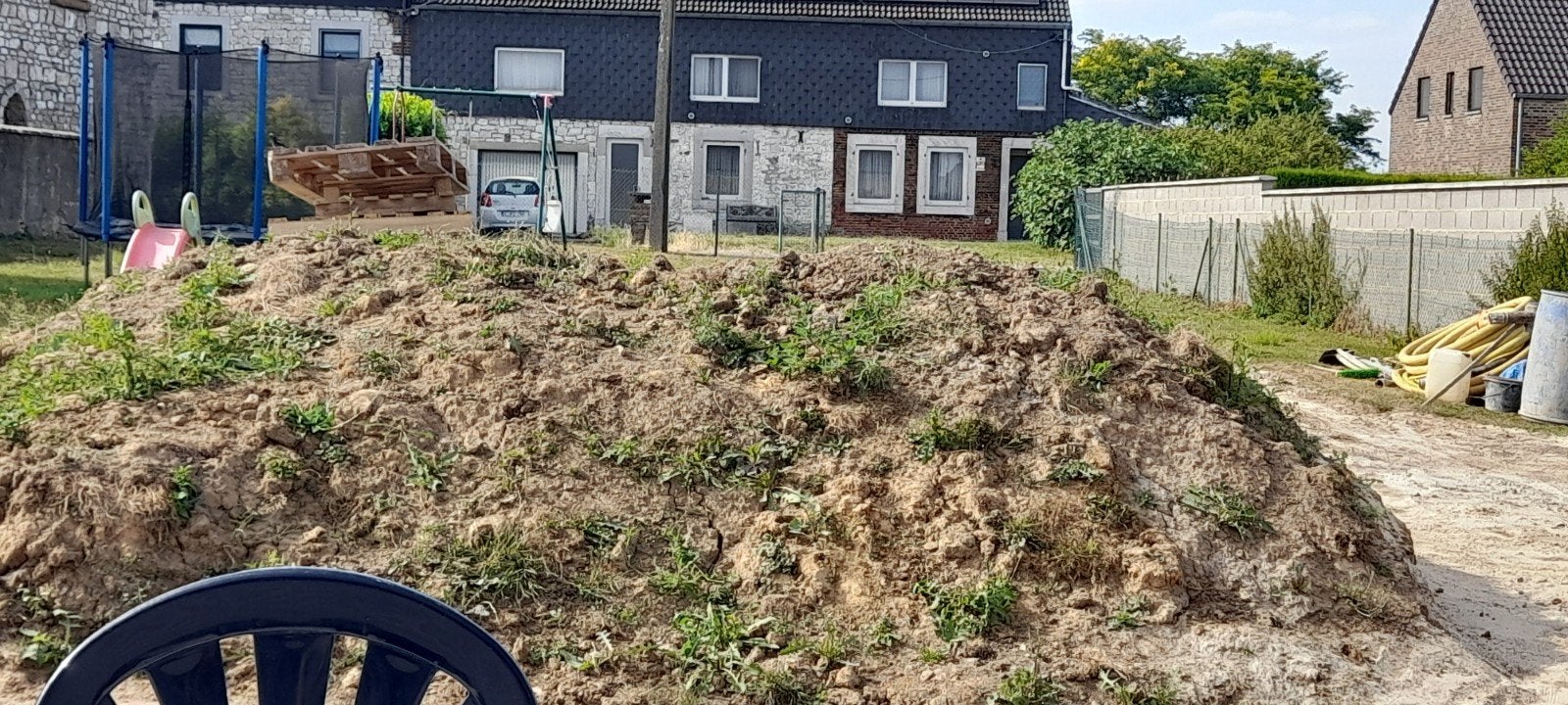 gratuit terre propre à donner et à venir sur Flémalle, Jardin & Terrasse, Terre & Fumier, Enlèvement