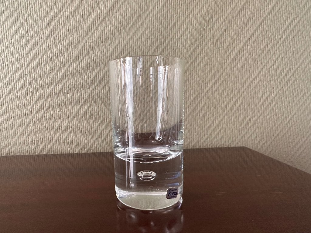 Vintage glazen Kristal Kosta Boda Pippi (1977), Ophalen, Glas of Glazen, Overige merken, Vintage
