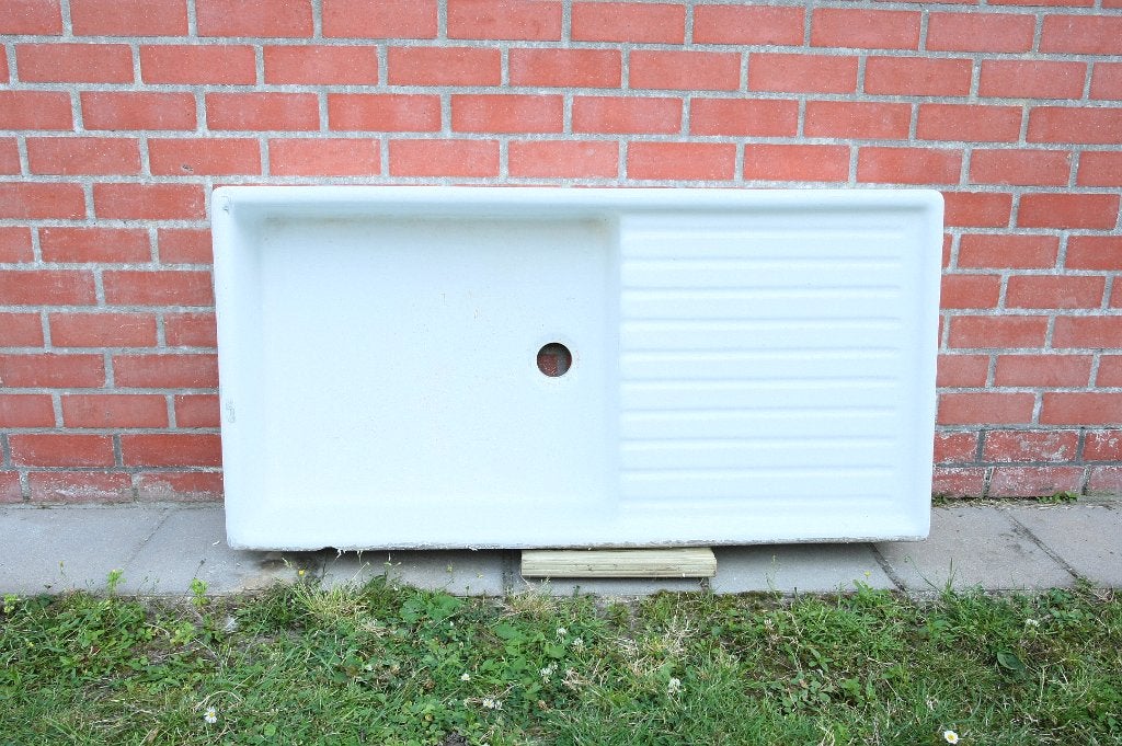 Stenen Gootsteen!, Doe-het-zelf en Bouw, Sanitair, Gebruikt, Wastafel, Steen, Ophalen