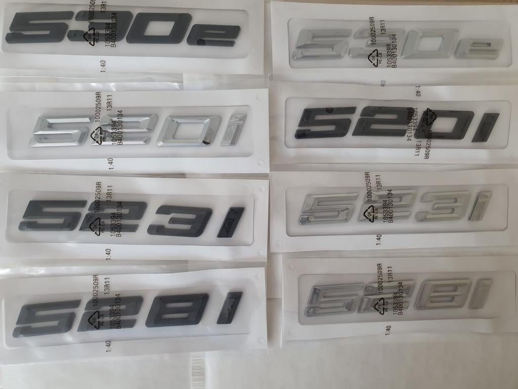Bmw koffer logo 520i 523i 528i 525d 530d 535d 540d 530e Gt, Ophalen of Verzenden