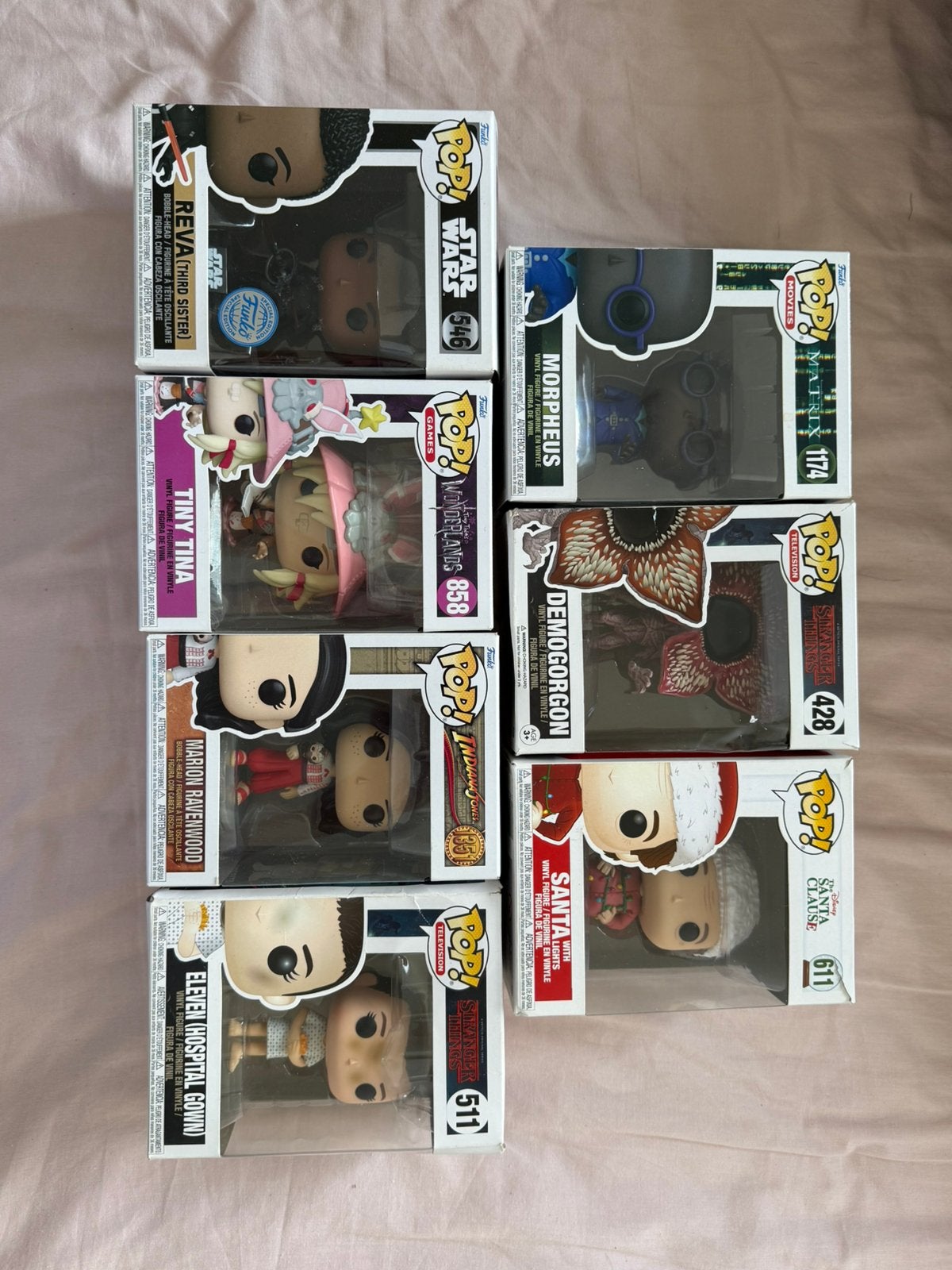 Funko pop, Ophalen, Zo goed als nieuw