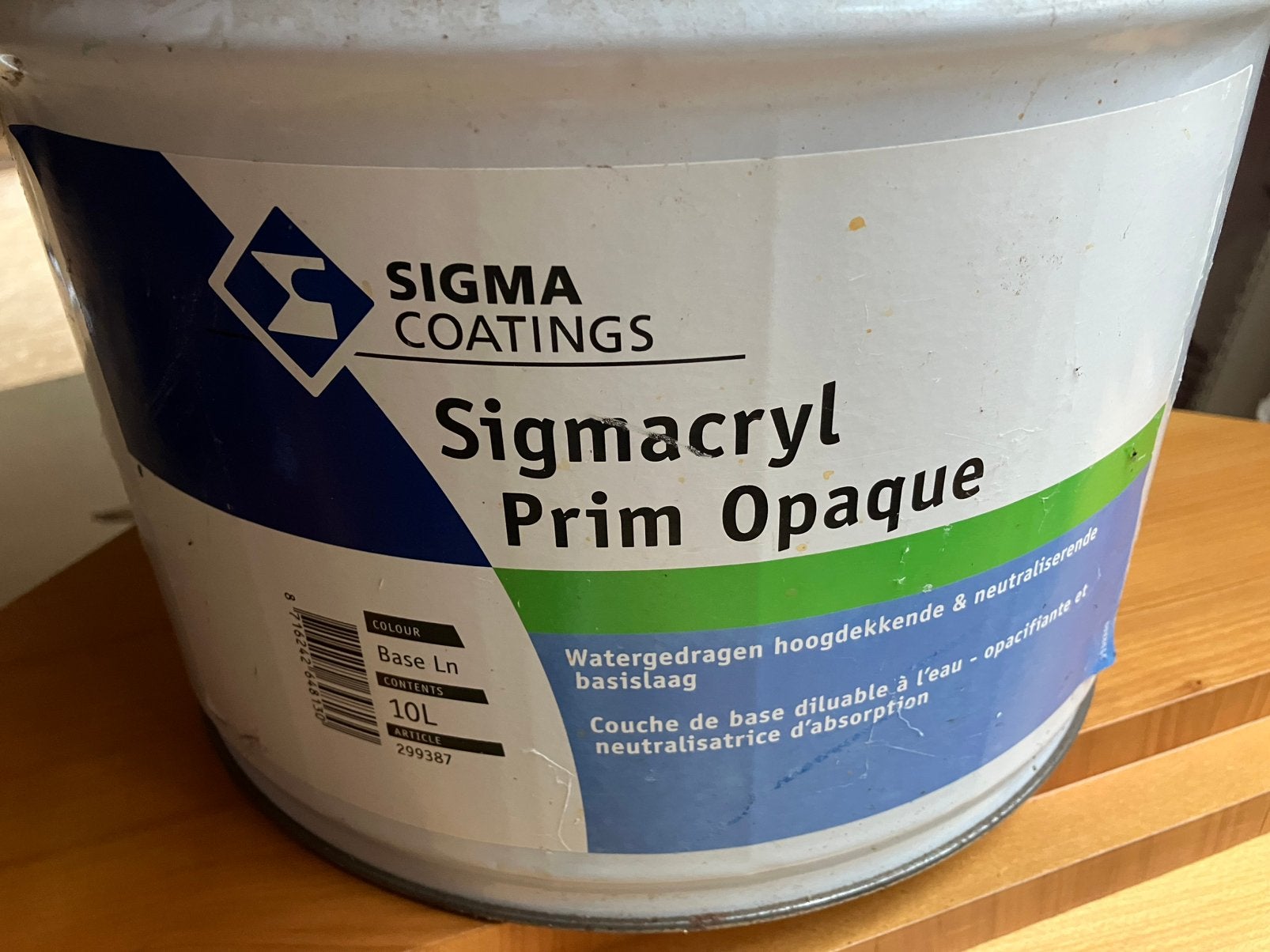 10 l sigma verf, Ophalen, Nieuw, Verf