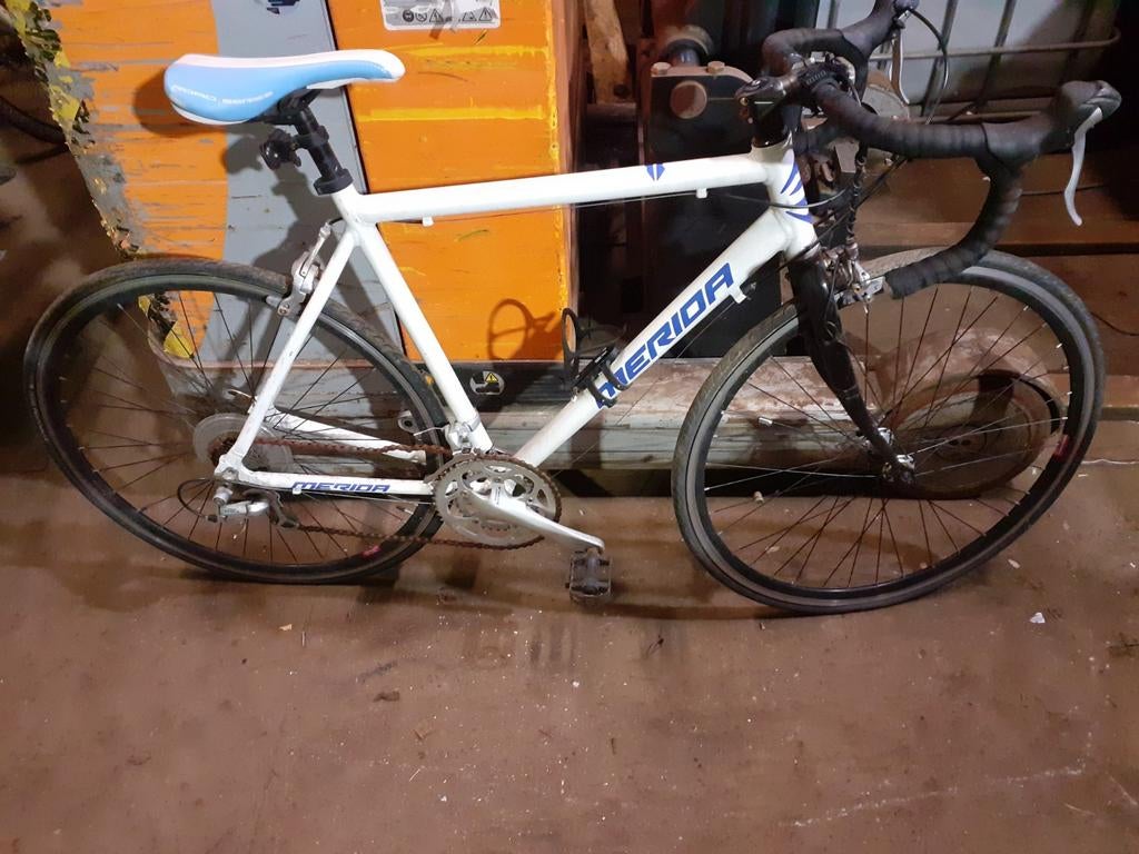Koersfiets merida, Ophalen