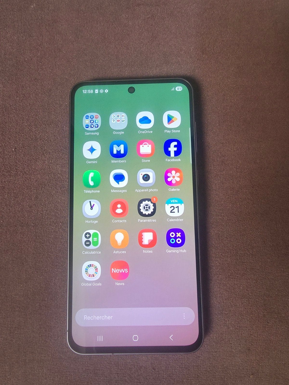 samsung A56, Télécoms, Enlèvement