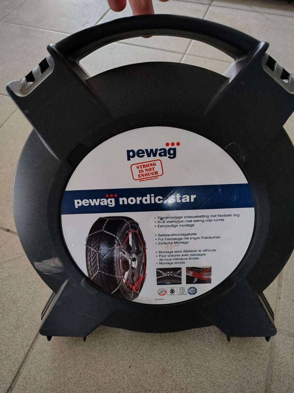 Sneeuwkettingen pewag, Ophalen, Nieuw