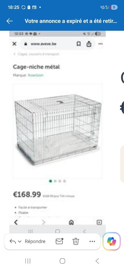 Cage, Enlèvement, Comme neuf