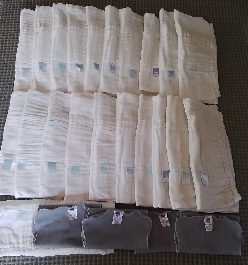 28 inleggers luiers Bambino Mio, Ophalen of Verzenden, Gebruikt, Overige typen