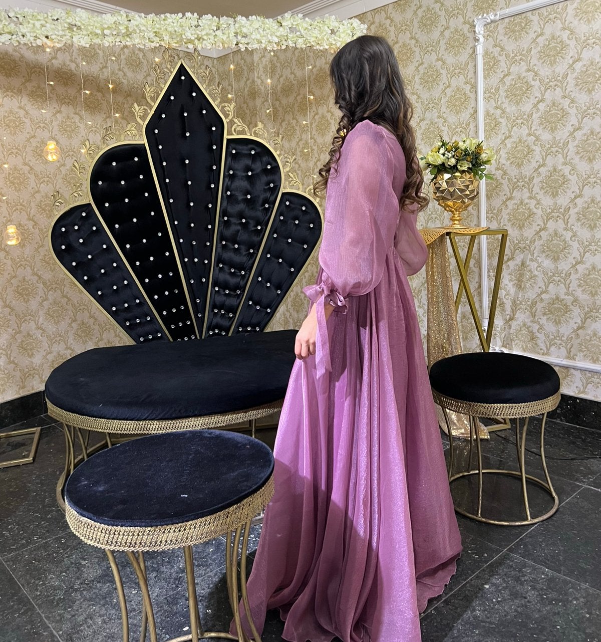 Robe de soirée rose, Enlèvement ou Envoi, Comme neuf, Rose