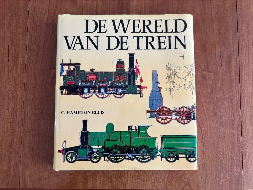 De wereld van de trein ( Hamilton Ellis ) Treinen tekeningen, Ophalen of Verzenden, Gebruikt, Trein, Boek of Tijdschrift
