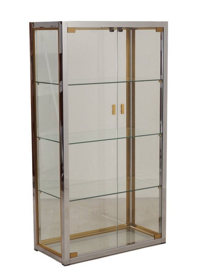 Vitrinekast van Renato Zevi, Italië 1970s, Ophalen, Glas