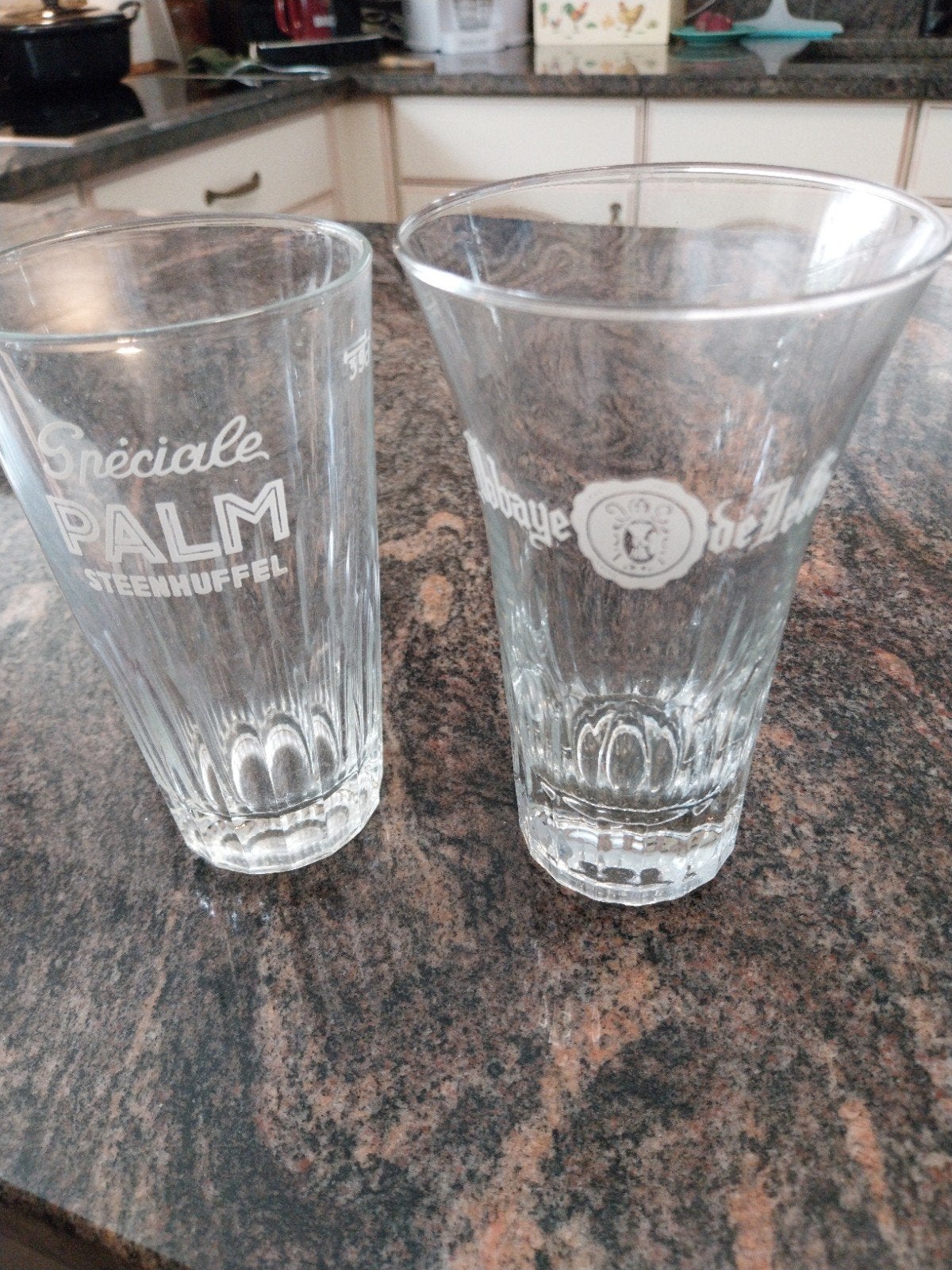 Glas speciale Palm Steenhuffel 33cl en oud  Abbaye de Leffe, Collections, Enlèvement, Leffe