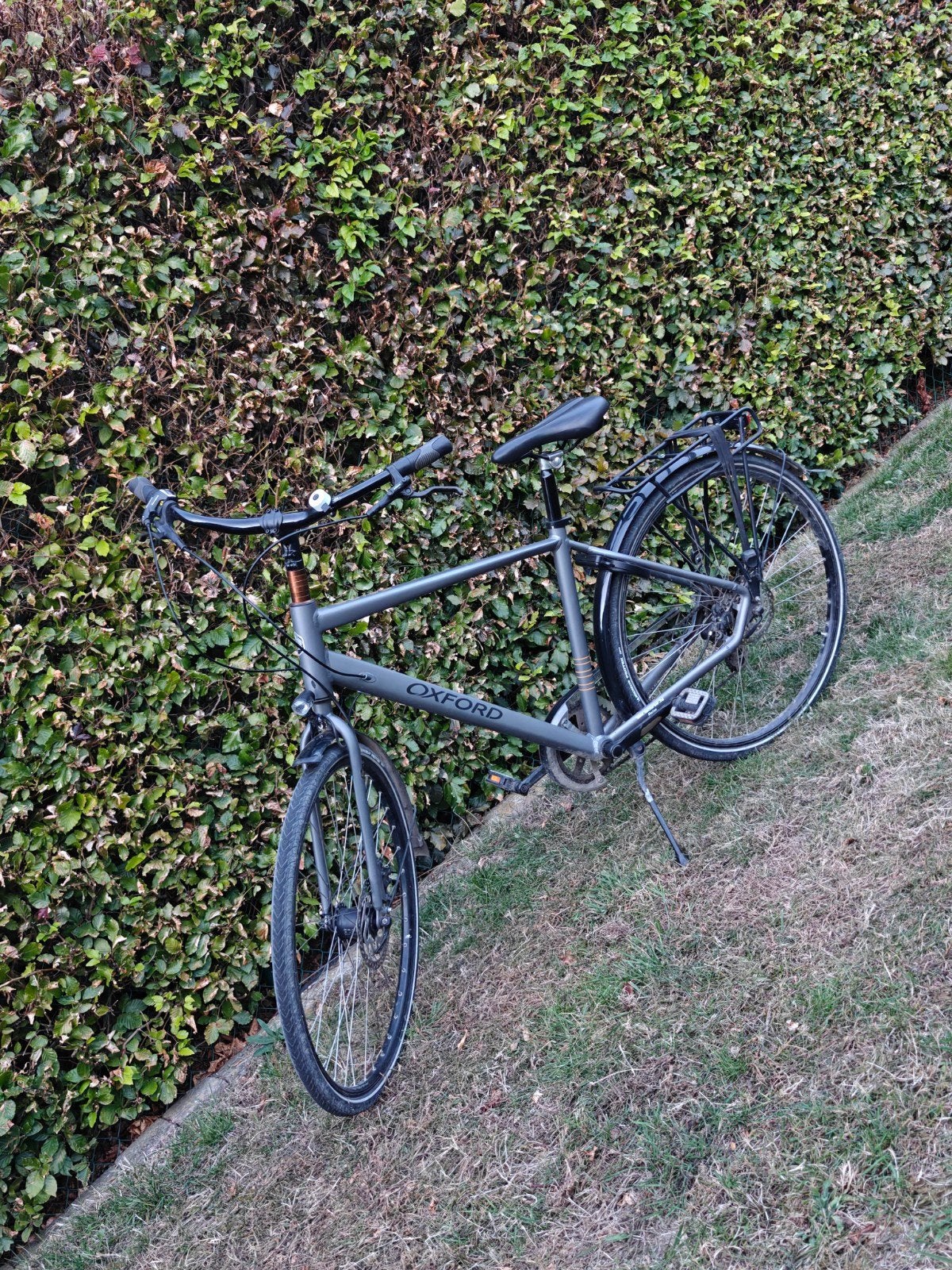 Oxford Origo Herenfiets – Hydraulische Schijfremmen, Fietsen en Brommers, Gebruikt, Versnellingen, Schijfrem, Ophalen