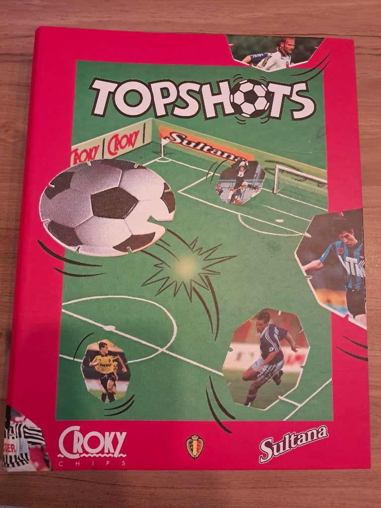Classeur/Album Topshots Croky&Sultana, Verzamelen, Ophalen, Map, Album of Poster, Met verzamelmap(pen)