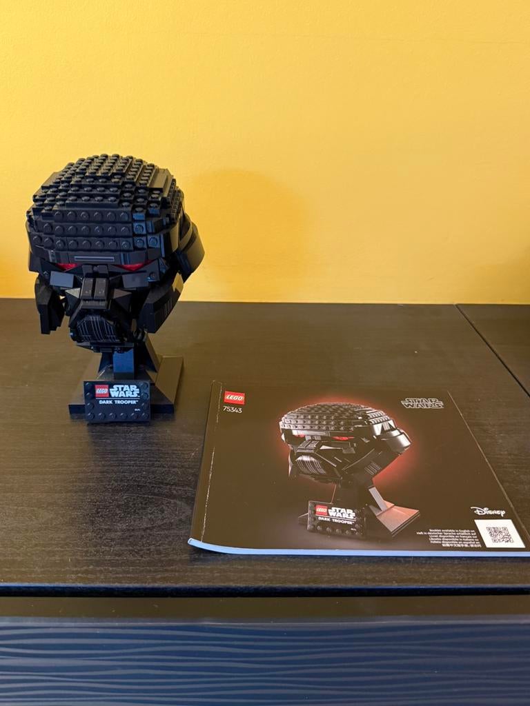 Lego Star Wars 75343 Dark Trooper Helmet, Star Wars, Lego, Compleet, Ophalen of Verzenden