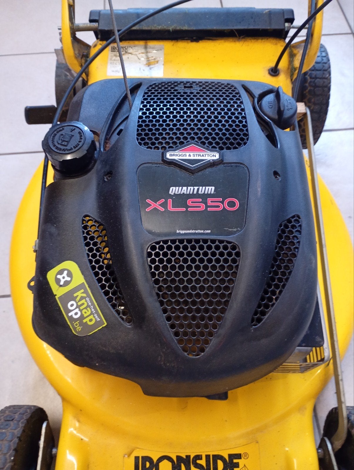 moteur Briggs & Stratton, Enlèvement, Utilisé