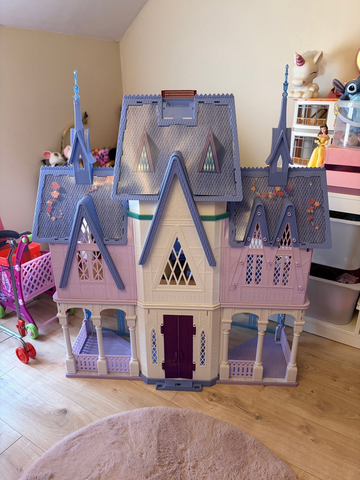 Disney „" Frozen "” gigantisch kasteel”, Ophalen, Gebruikt, Poppenhuis