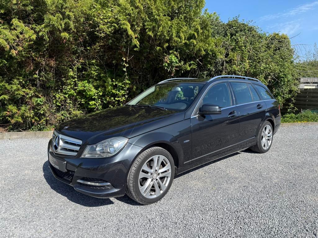 Mercedes-Benz C 180 CDI BE Avantgarde Start/Stop, Auto's, Euro 5, Achterwielaandrijving, Zwart, 4 cilinders