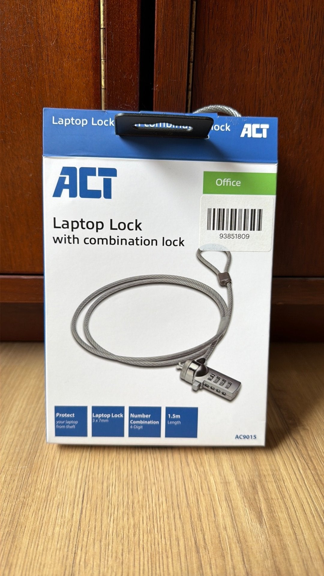 ACT AC9015 laptop lock - nieuw, Computers en Software, Overige Computers en Software, Ophalen