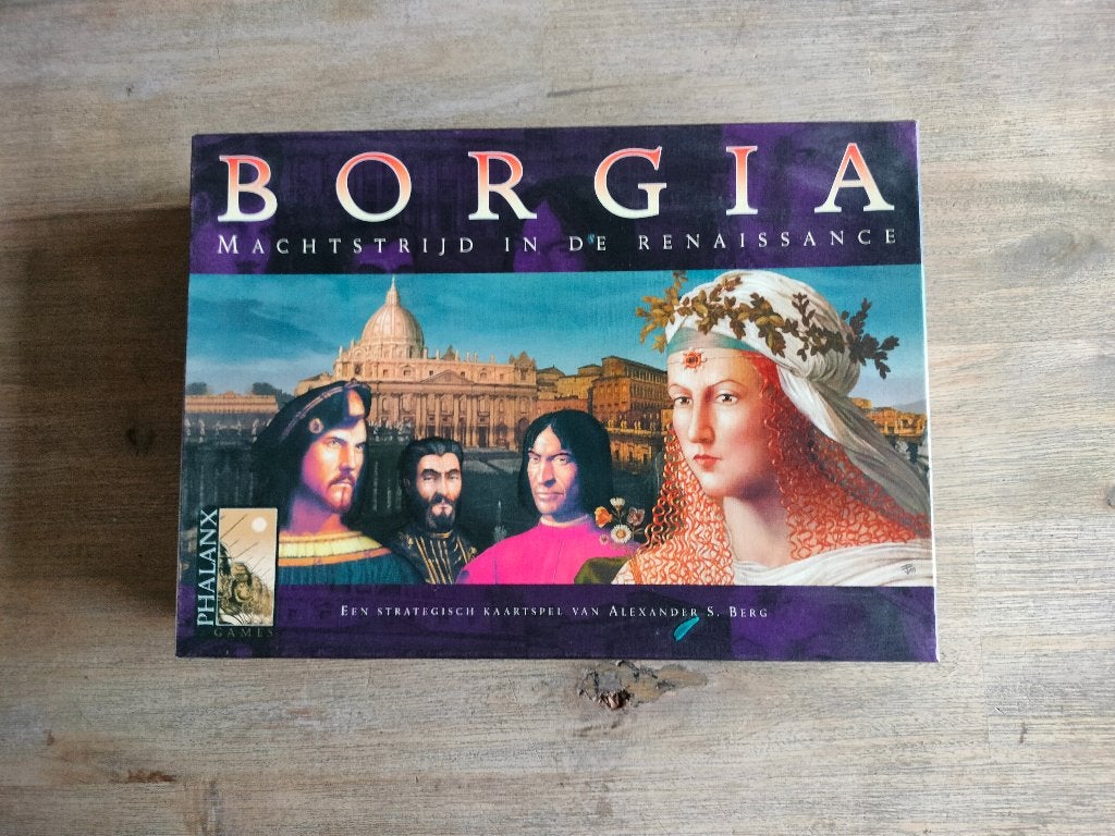 gezelschapsspel: Borgia, Ophalen, Gebruikt, 999 games