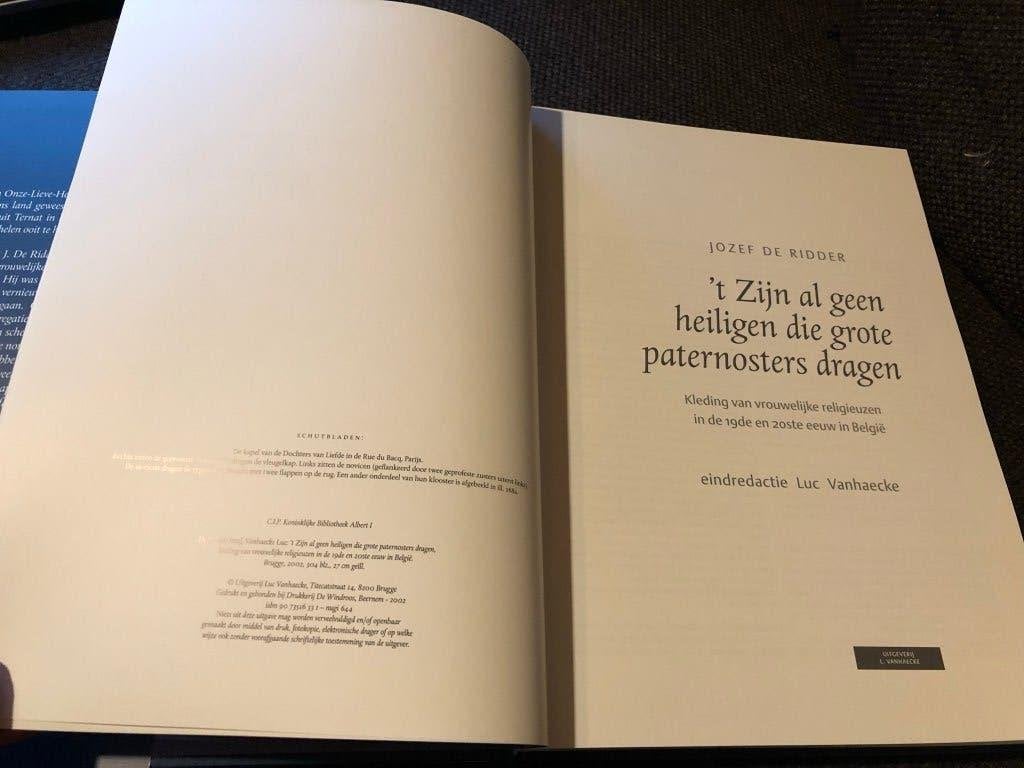 't zijn al geen heiligen die grote paternosters - de Ridder, Jozef de Ridder, Christendom | Katholiek, Ophalen of Verzenden, Zo goed als nieuw