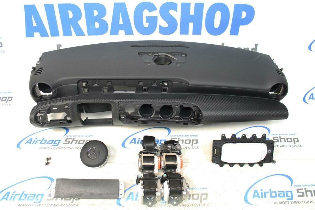 Airbag set Tableau de bord Mercedes CLA klasse C118, Autos : Pièces & Accessoires, Enlèvement ou Envoi, Utilisé