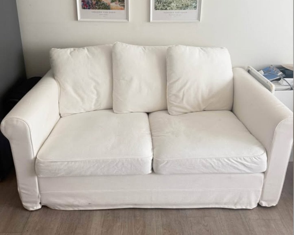 Grondlid 2-zit zetel IKEA, Ophalen, Gebruikt, 100 tot 125 cm, 150 tot 200 cm