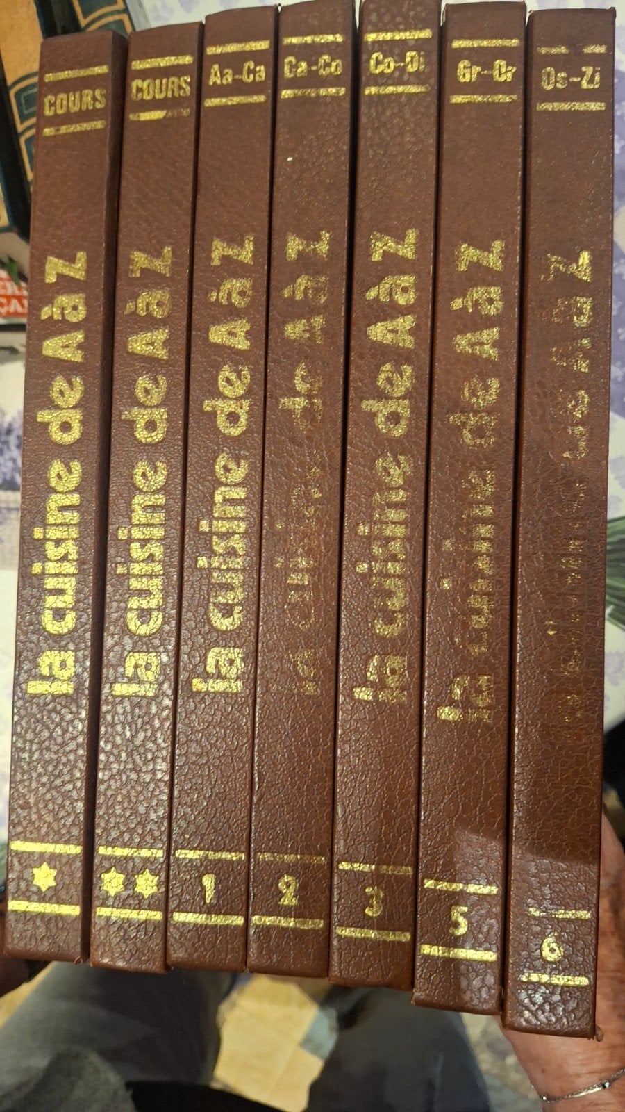 La Cuisine de A à Z – Collection complète – 8 livres, Enlèvement