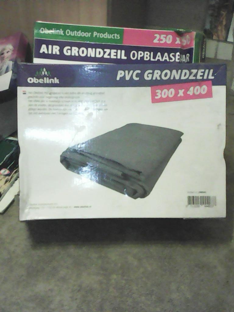 Grondzeil, Ophalen, Nieuw