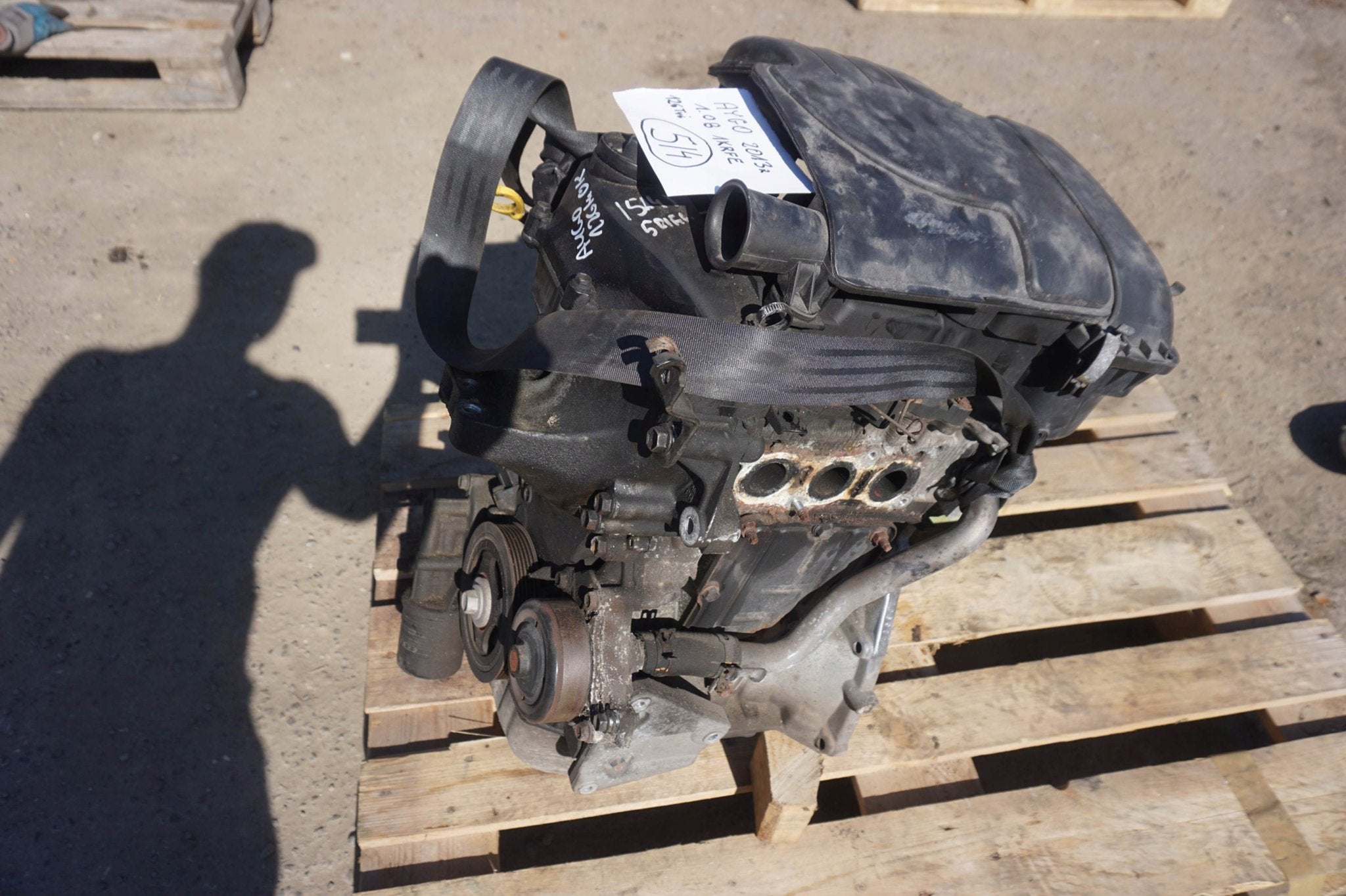 Moteur 1KRFE Nu AYGO TOYOTA