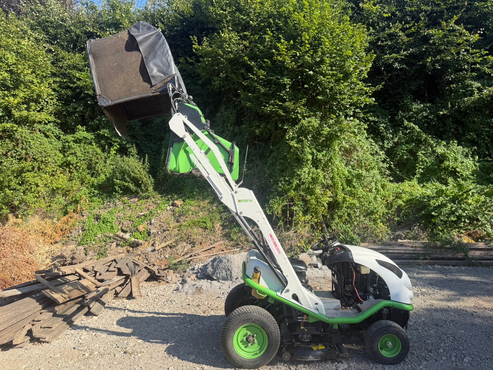 ETESIA BPHP 100D, Enlèvement, Utilisé
