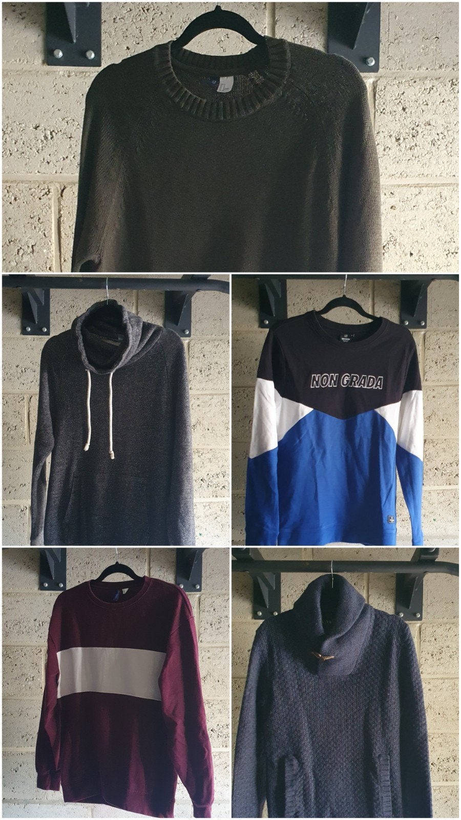 Set truien., Ophalen, Gedragen, Maat 48/50 (M)