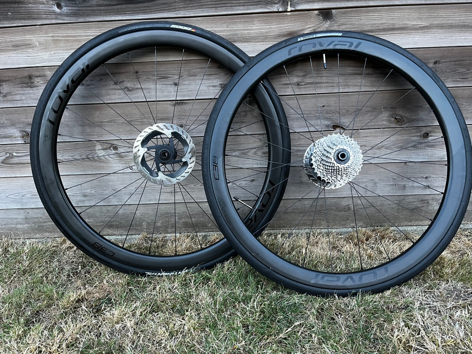 Roval rapide c38, Gravelbike, Comme neuf, Enlèvement, Carbone