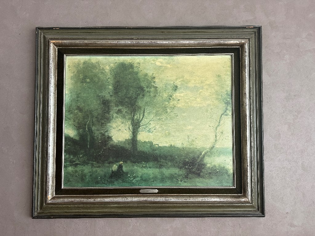Peinture, Antiquités & Art, Autres techniques, Paysage, Enlèvement, Toile