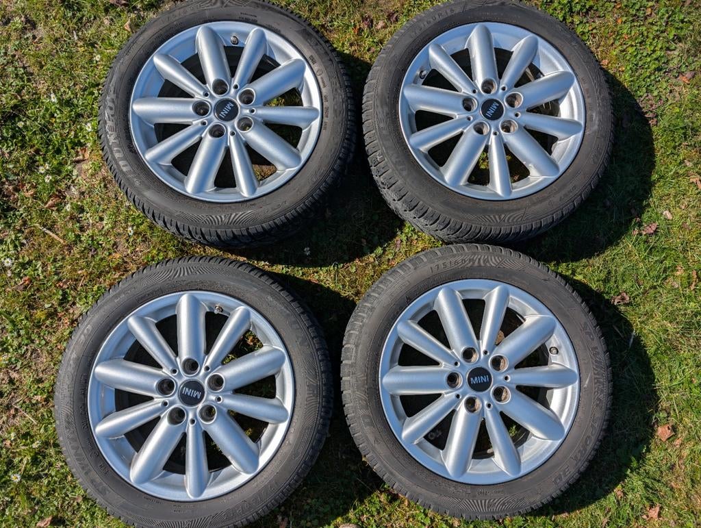 Velgen mini met winterbanden met tpms, Ophalen, Winterbanden, Velg(en)