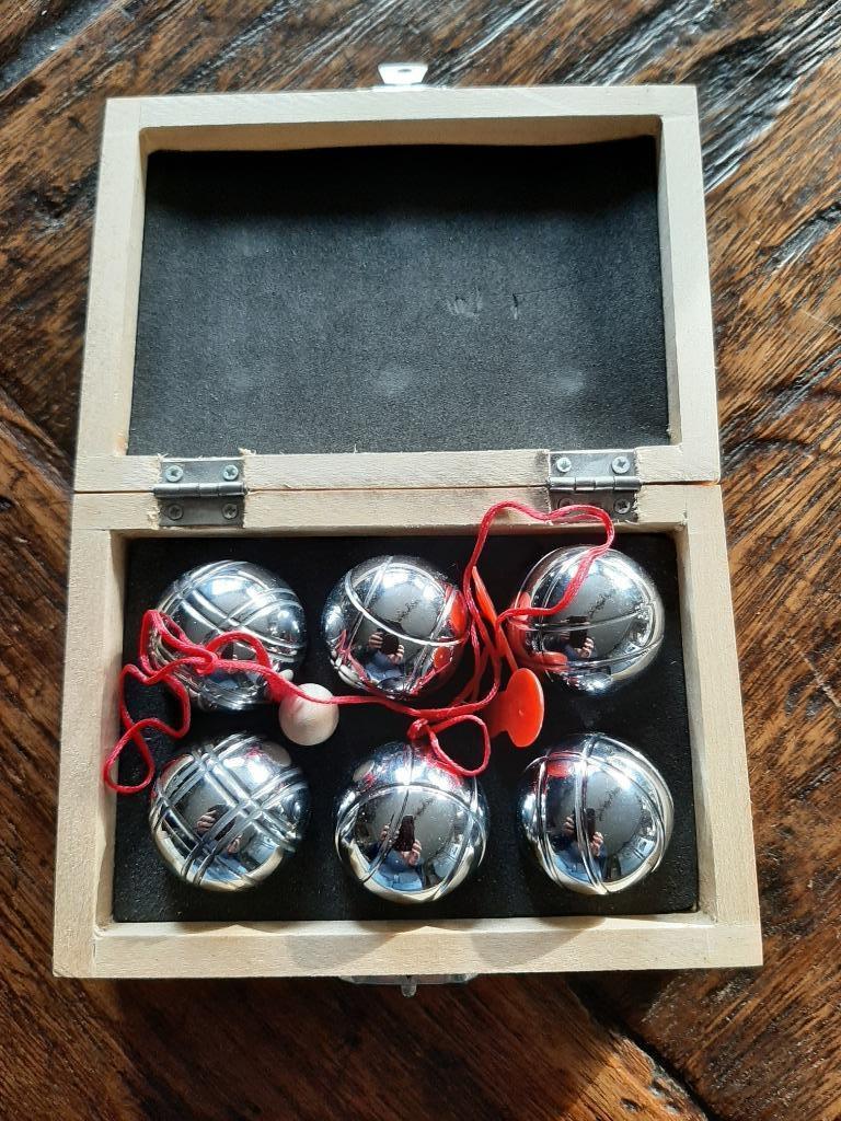 Jeu De Boules Set - Mini Petanqueballetjes, Hobby en Vrije tijd, Ophalen of Verzenden, Zo goed als nieuw