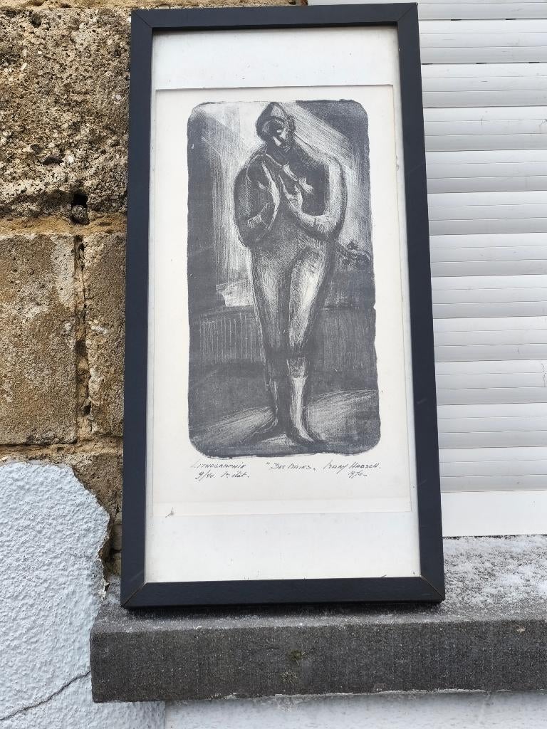 Lithographie des mains signe mary habsch, Antiquités & Art, Enlèvement ou Envoi