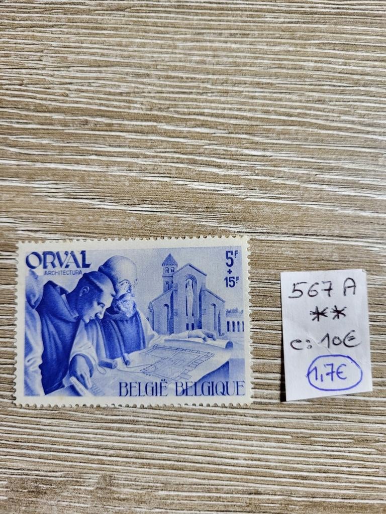 Belgie orval postfris, Enlèvement ou Envoi, Neuf