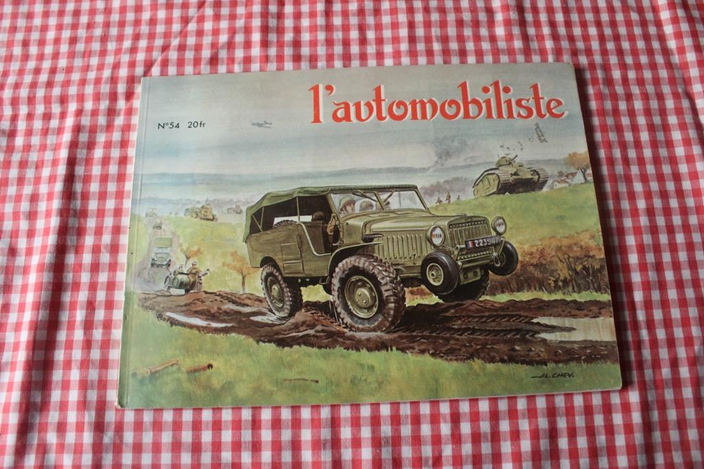 L'Automobiliste N54 - Jan / Mars 1980 - TBE - souple, Enlèvement ou Envoi, Utilisé, Autres sujets/thèmes