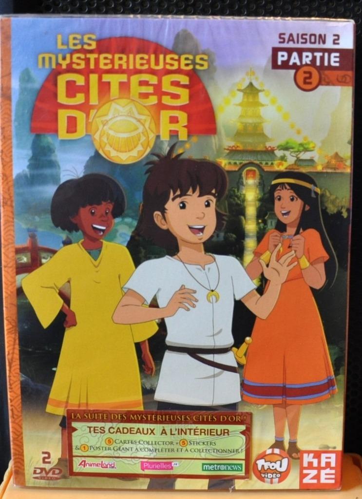 double dvd neuf citée d'or saison 2 partie 2 (x20338), CD & DVD, Enlèvement ou Envoi, Neuf, dans son emballage, Dessin animé