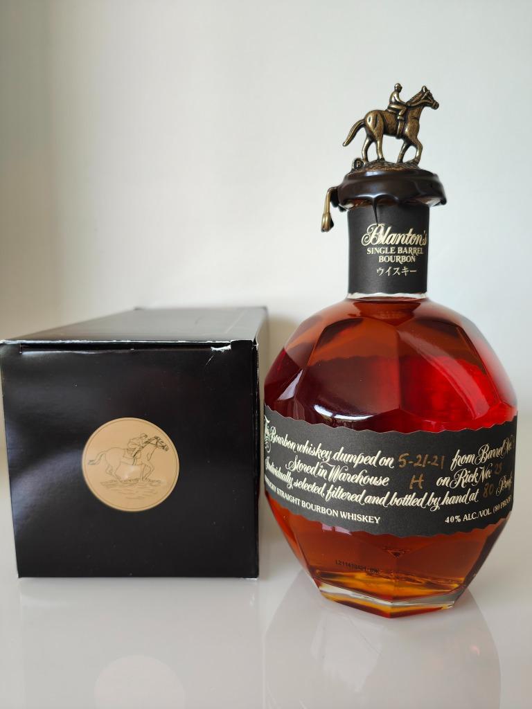Blanton's Takara Black, Bottle 234, Barrel 9,Stopper "B" 40%, Overige gebieden, Overige typen, Nieuw, Ophalen of Verzenden