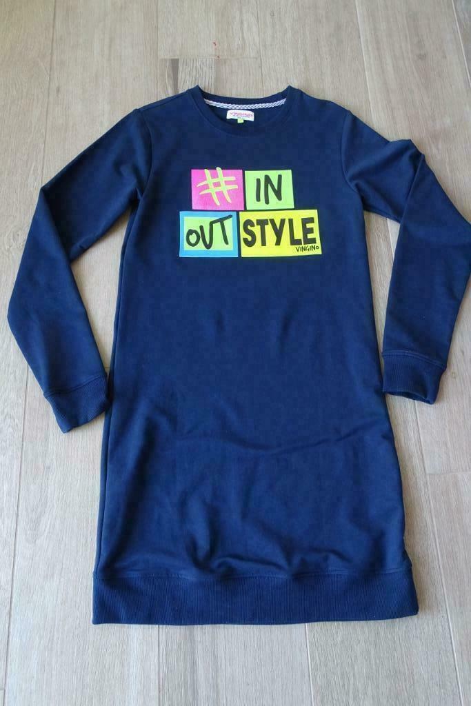 NIEUW donkerblauw kleedje Vingino maat 16 jaar, Enfants & Bébés, Vêtements enfant | Taille 176, Neuf, Robe ou Jupe, Enlèvement ou Envoi
