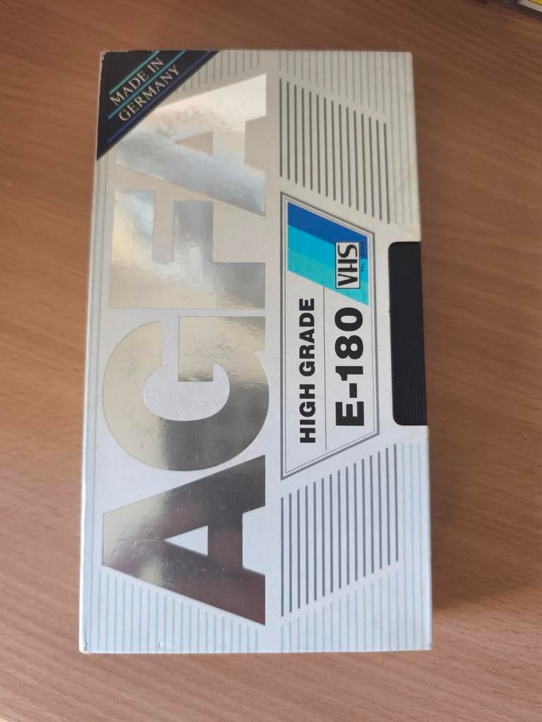 AGFA videoband 180 min nieuw, Ophalen of Verzenden, Nieuw in verpakking
